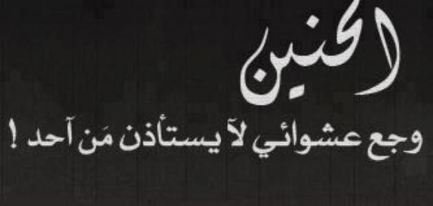 اقوال عن الاشتياق - الشوق من عنيا بينط 1426 3