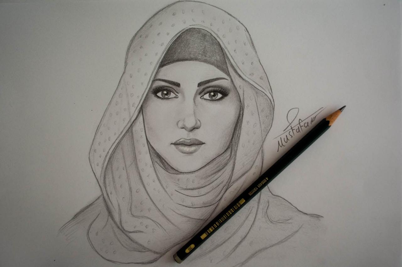 رسومات وجوه بنات , تعرف على انواع فن الرسم