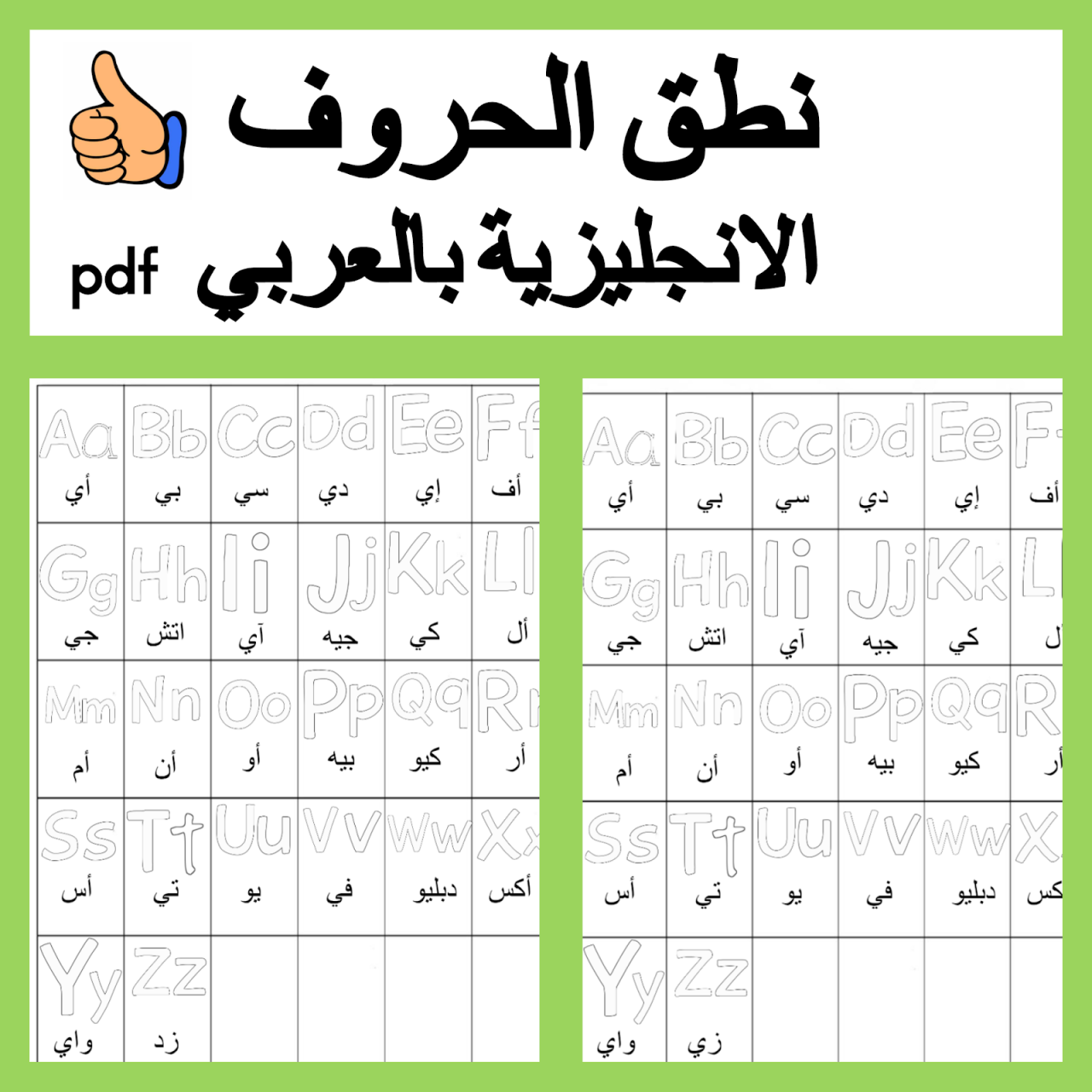 عدد حروف اللغة الانجليزية , مجموعة الحروف الانجليزية