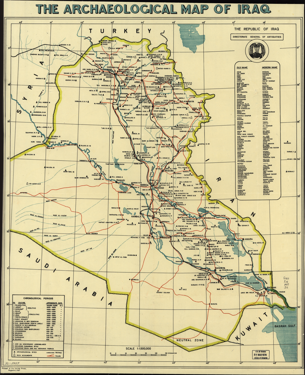 خريطة العراق القديمة - دولة العراق القديمة في الخريطة 3767